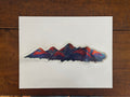 Colorful Mountain Sticker